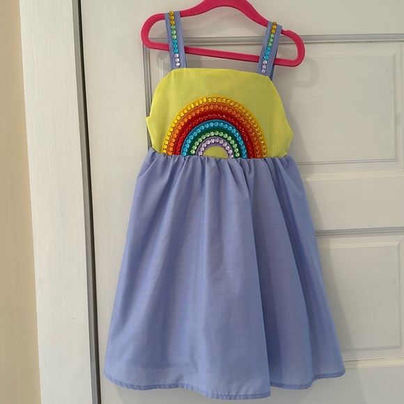 Lola + The Boys Other - Lola and the boys Crystal rainbow dress size 6 excellent condition
